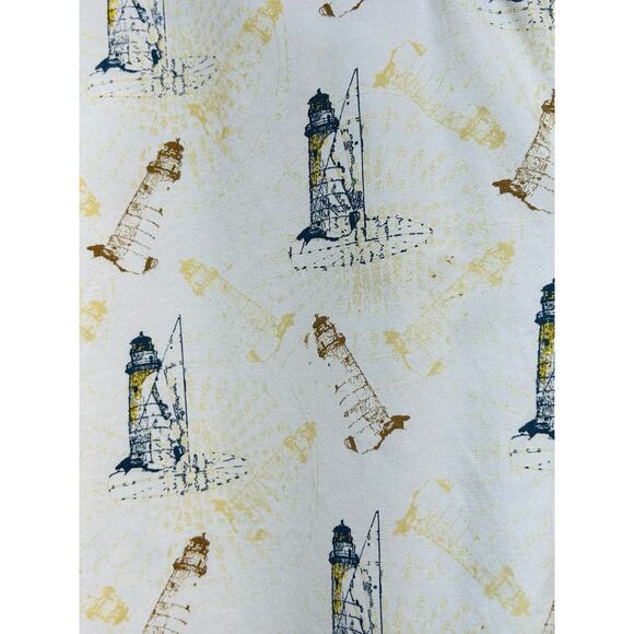 Alexander Martin Lighthouse‎ ships short sleeve button down shirt size x largre - Picture 3 of 7